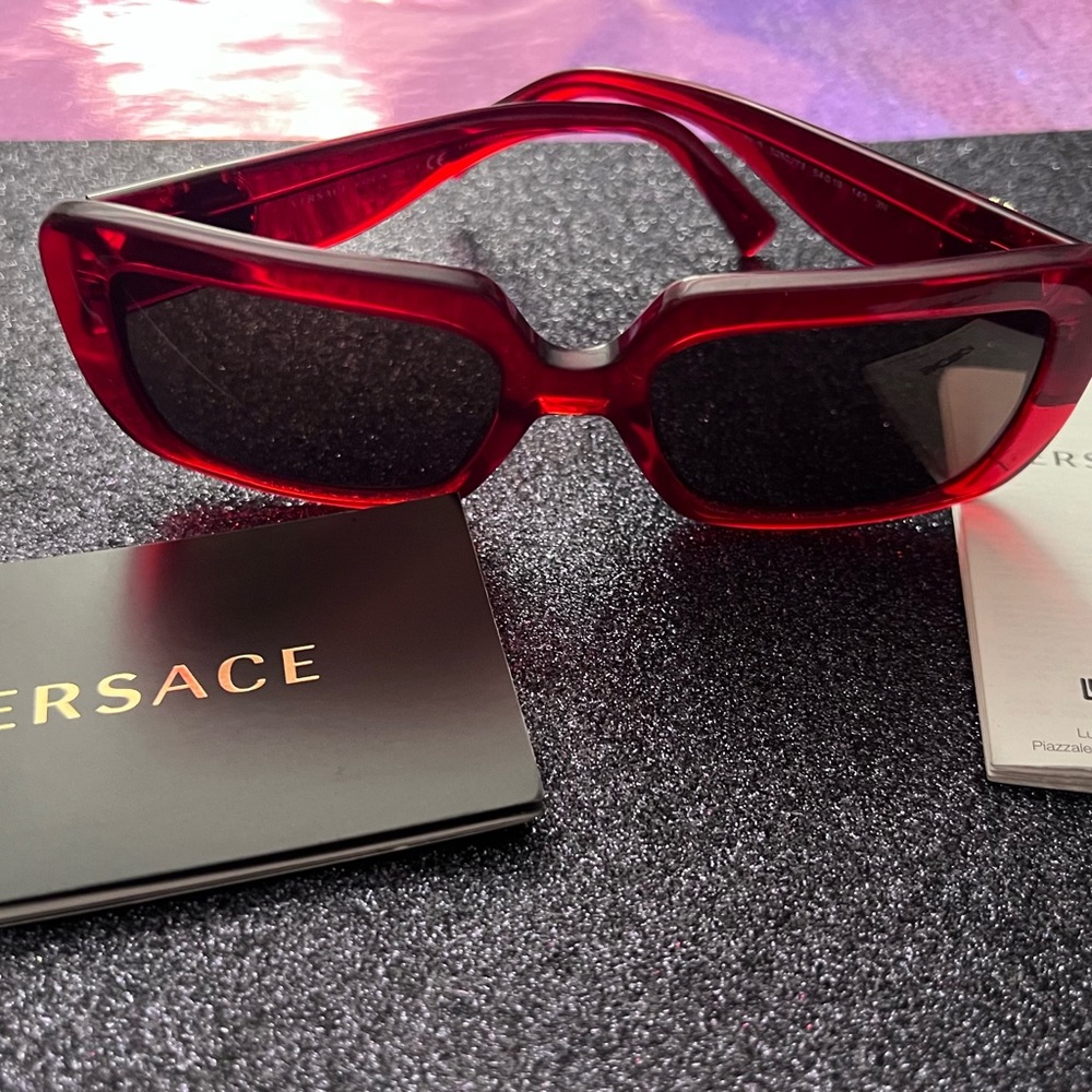 Versace Bold Red Sunglasses